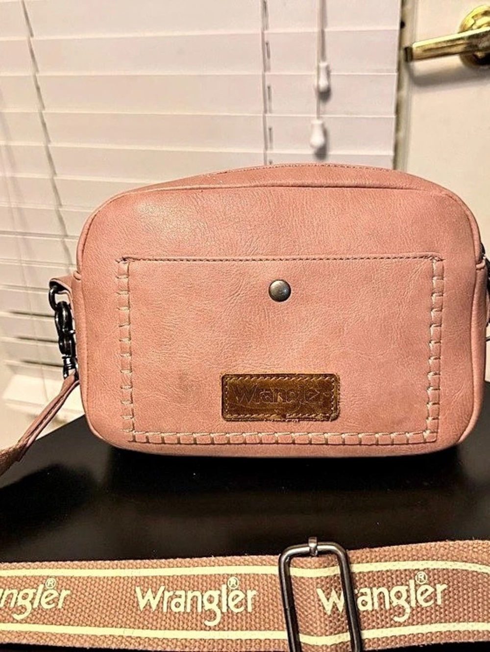 Wrangler Pink Crossbody Bag